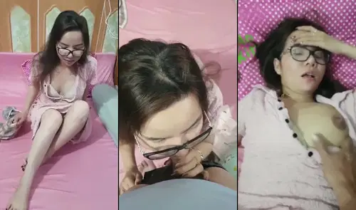 Chị kế toán đang nuôi con nhỏ được em trai vừa chịch vừa vắt sữa còn bắt chị nuốt tinh